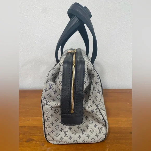 Vintage Louis Vuitton Mini Monogram Josephine GM Navy - Picture 4 of 16